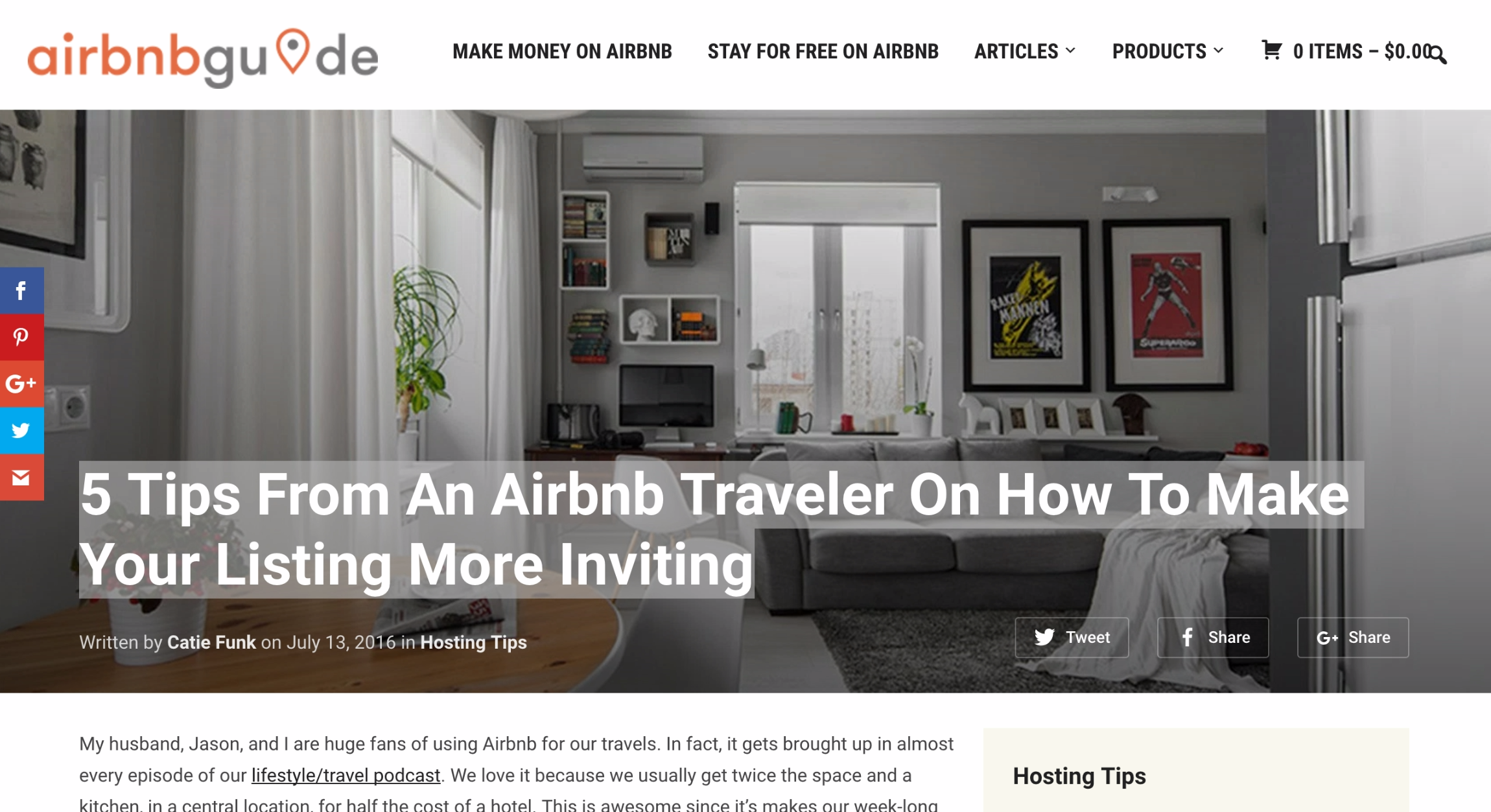 Airbnb Article July 2016 FunkTravels