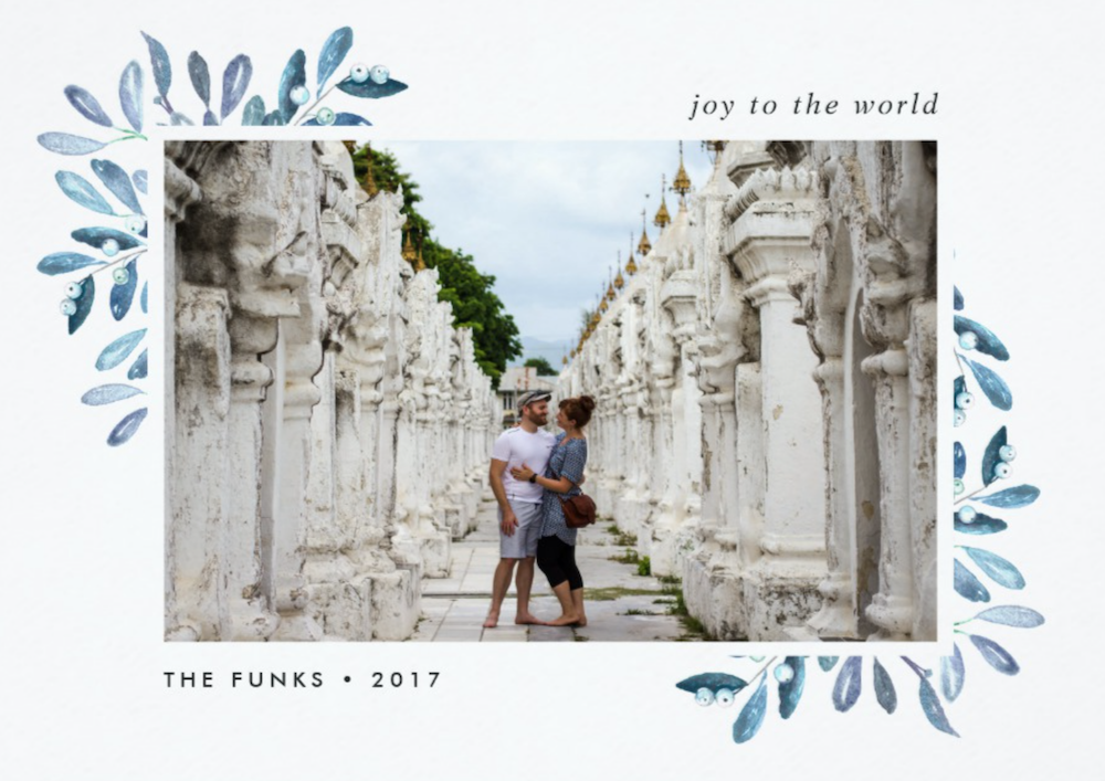 CatieFunkTravelsChristmasCard