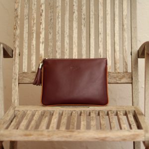 Ubrique Spanish Clutches - Maroon