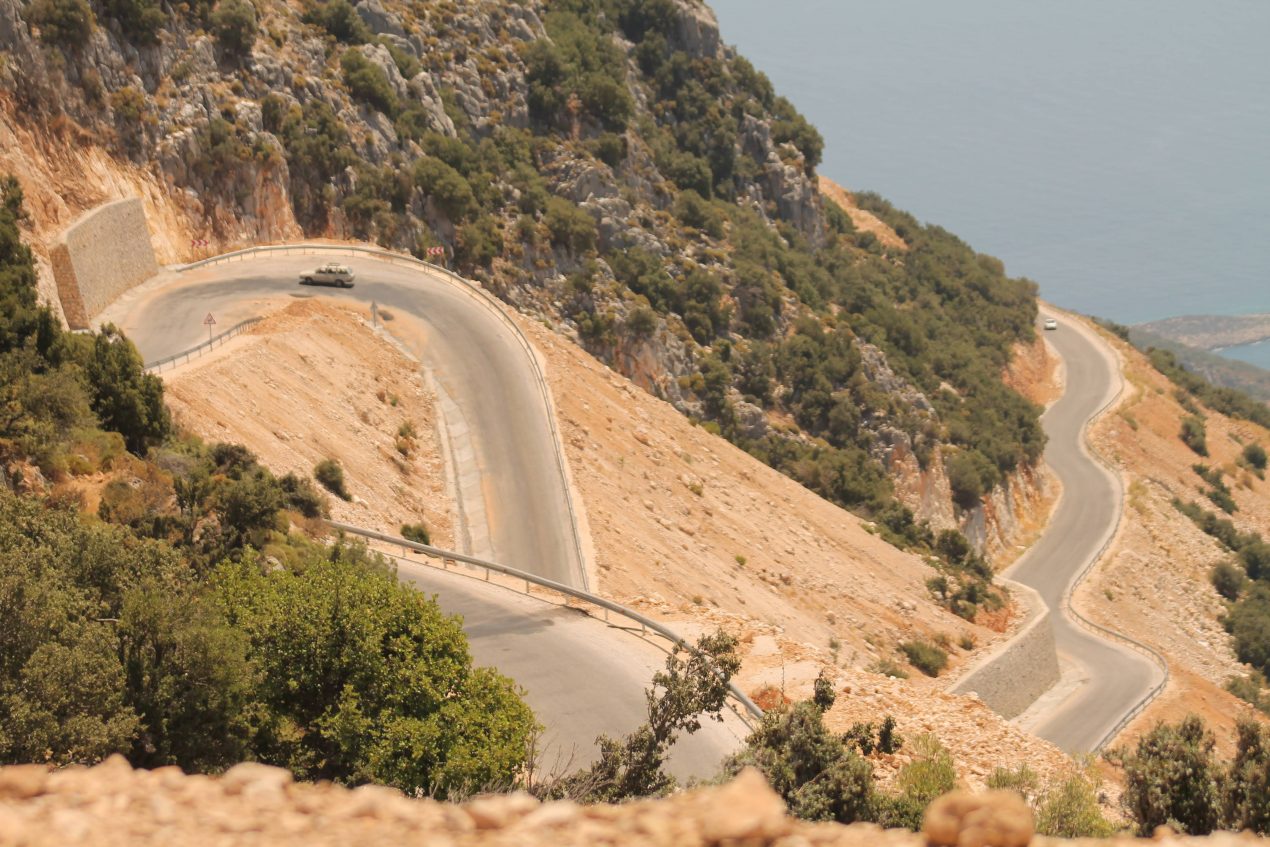 Turkey Kalkan Roads
